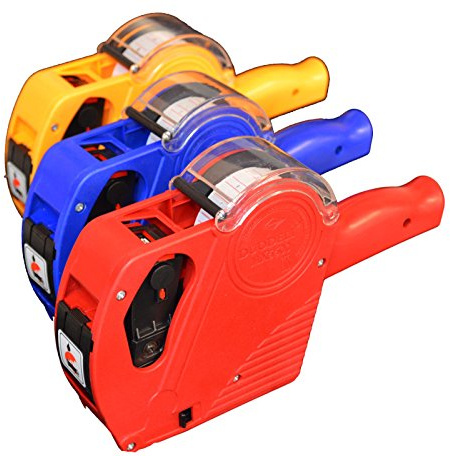 Riyashop Preisauszeichner MX5500 EOS 1 x Tinte + 2 x Rollen Etiketten Weiss mit € Symbol