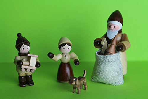 Romy Thiel Figur Bescherung Höhe 6,0cm Neuware Original aus dem Erzgebirge
