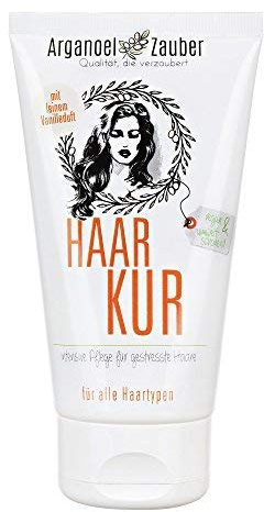 Arganoel-Zauber Haarkur | intensive Pflege gegen trockene Haare & Spliss | mit Arganöl, Urea & pflanzlichen Proteine | ohne Parabene & Silikone (1x 150 ml)