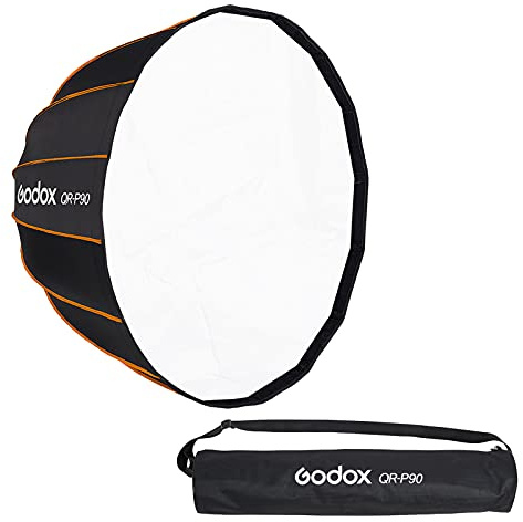 GODOX QR-P90 - Softbox (90 cm), diseño de Bowens