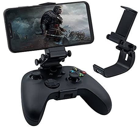 Mcbazel Xbox Series Mobile Gaming Clip,Adjustable Phone Game Holder Mount Clamp for Xbox Series X/Series S Wireless Controllers