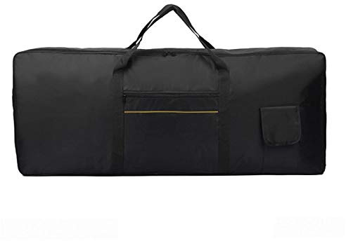 SYCOOVEN Gigbag für 61 Tasten, tragbar, langlebig, für Keyboard, Klavier, gepolstert, dicke elektronische Orgel (Größe: 98 x 41 x 13 cm)