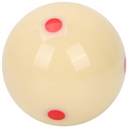 Cocoarm Billard Kugel Weiss Billardkugel Billardtisch Snooker Billardspielball Trainingsplatz Standard Spielball Billard Poolball Trainingsball, Größe 57,2 mm, weiß