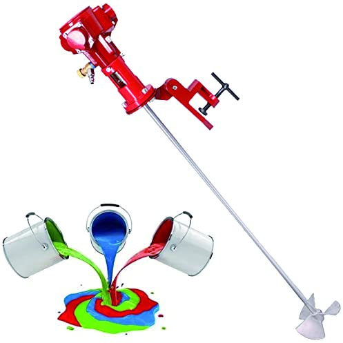 Luftmischer Edelstahl-Clip,Rührwerk betonrührer,Rührwerk Mörtelrührer,Handmischer,Industrielle Farbbeschichtung,für Farbe,Farbe, Bitumen usw, 6 Geschwindigkeiten optional