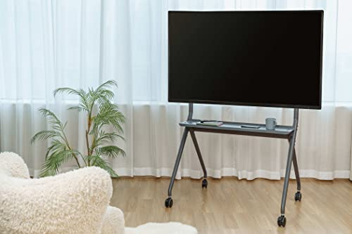 Trípode estándar de TV con ruedas - Pantalla de TV de hasta 86 pulgadas - 120 kg de carga