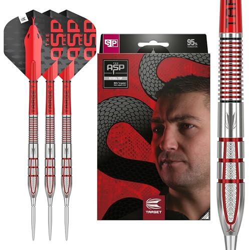 Target Darts Nathan Aspinall Gen 2 95% Wolfram Dartpfeile Steeldarts 24g Swiss Point Stahlspitze Dart Satz