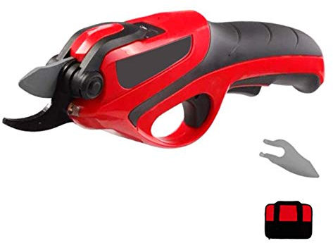 LIDDFAFA Cesoie elettriche da potatura Forbici elettriche multifunzionali Tagliabordi per Rami di Alberi a Batteria con Lama di Ricambio - Diametro di Taglio 14 mm, Lama*3