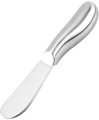 Amosfun -buttermesser Butterstreicher Sahnemesser Marmeladenstreicher Aus Rostfreiem Stahl Für Küche Zuhause Bäckerei Silber