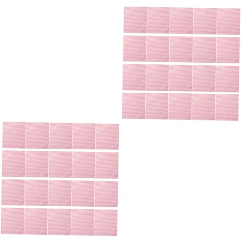 Garneck 100sheets Waxed Paper Food Wrapping Wax Paper Oil Cheese Stripe Patterns
