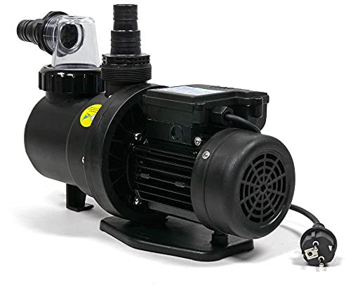 Leistungsstarke SPS 75 Poolpumpe - Selbstansaugend mit Vorfilter & 6 m³/h Umwälzleistung - Leise & energieeffizient - Ideal für Pools bis 30 m³