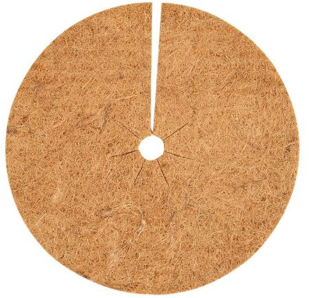 Abiyou 6 Pezzi Pacciamatura Cocco, Disco in Fibra di Cocco, Piante Fibre Cocco Pacciamatura, Cocco per Protezione Piante, Tappetini in Cocco Protezione Invernale, per Protezione delle Piante