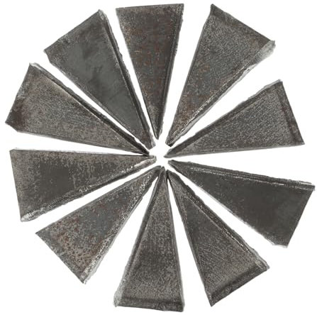 Homoyoyo Carbon Steel Hammer Wedges for Handle Fixing, Sturdy Triangle Wedge Repair Tools, 20pcs Installation Accessories for Woodworking and Axe Handle Reinforcement