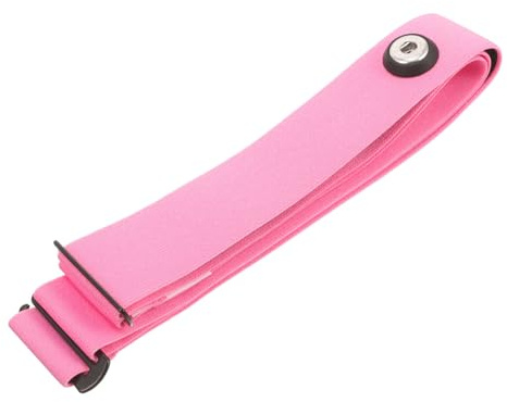 HONITANO Correa Elástica Ajustable para Monitor de Frecuencia Cardíaca Banda Pectoral Ligera y Resistente para Deportes Correr Ciclismo y Actividades Nocturnas Compatible con Monitores de