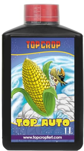 Top Auto 1 L – Fertilizante Líquido NPK Completo para Plantas Autoflorecientes, Nutrición Integral Crecimiento y Floración