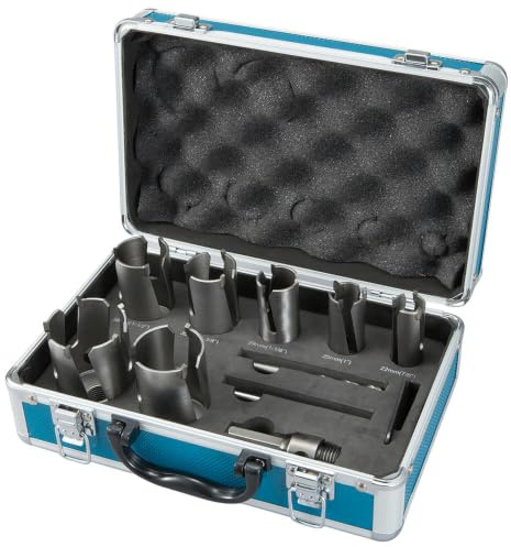 Makita D-51281 TCT Scie-cloche kit – Bleu (10 pièces)