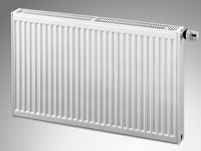 Purmo – Heizkörper Ersatz-Compact Typ 11, Höhe: 550 mm (Variante: Länge: 1000 mm 55/45 ° 480 Watt)