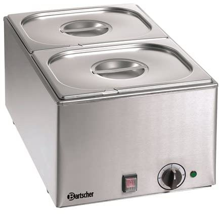 Bartscher Bain Marie 2x 1/2GN 150mm 84198180 Art. 200232