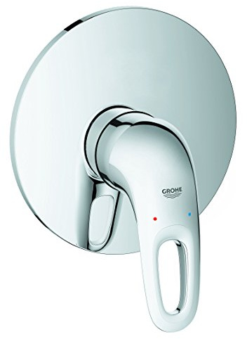 Grohe Eurostyle Einhand-Brausebatterie, 19507003 Chrom offener Metall-Hebelgriff (chrom)