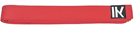 IKKEN KARATE JUDO TAEKWONDO MARTIAL ARTS BELTS | THICK COTTON (Red, 320cm)