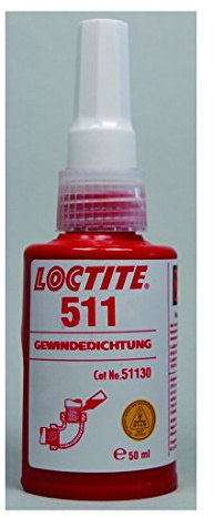 Loctite 511 x 50 ml LOC 511 Gewindedichtung, niedrig, aus Methacrylat, 50 ml