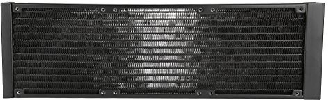 Radiador universal, 120 mm/240 mm/360 mm, 12 tubos para computadora, disipación rápida del calor, para sistemas de refrigeración por agua (360 mm)