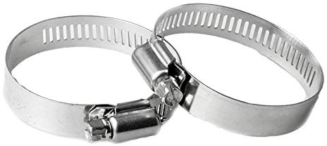 304 Stainless Steel Hose clamp, Water Pipe clamp, Ventilation Pipe clamp, Strong clamp, Hose clamp, 33mm-57mm (10 Pieces)
