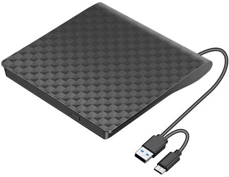 Unità di archiviazione esterna – Disco rigido esterno portatile, registratore dati multifunzione ad alta velocità, unità di backup antiurto per riprodurre film, installazione software