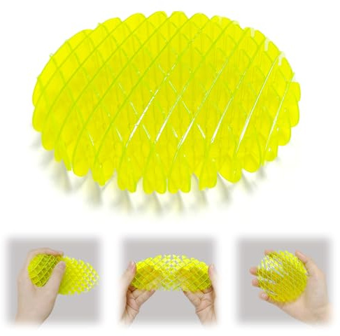 Steemjoey Fidget Wurm Spielzeug, Formwandelnder Magische Wurm Spielzeug, Fidget Slug Spielzeug Sensorisches Stressabbau-Spielzeug Squeeze Stretchy Toy Geburtstagsgeschenk für Kinder Erwachsene