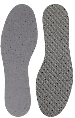 BAMA Soft Step Inlägg - stötdämpande skoinlägg av latexskum för andningskomfort - skräddarsydda för vuxnas skor - fräscha, luktfri känsla - 1 par - 44/45 EUR 36/37 EUR
