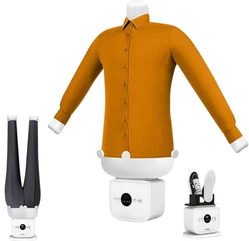 Ironing Machine – Ironing Machine Shirts, Upgraded Touched Hands-Free Automatic Ironing Machine, Hands-Free 8 Minutes Quick Ironed Dry, for Trousers, T-Shirts & Shoes