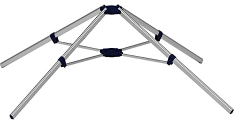 Gimi Garden Stand Gartenstütze für Wäschetrockner aus 100% Aluminium