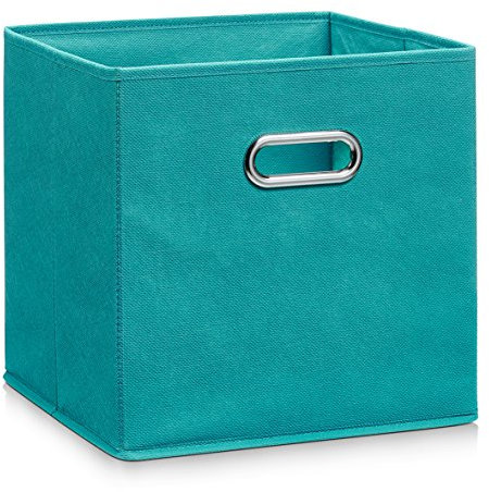 Zeller 14138 Contenitore, Non-Woven, Blu, 28x28x28 cm