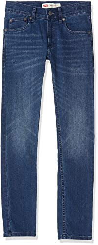 Levi's Lvb 510 Skinny Fit Jeans Bambini e Ragazzi, Blu (Plato), 16 anni