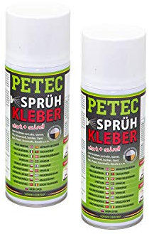 800 ml Petec Sprühkleber Kleber Sprühklebstoff Karosseriesprühkleber Spray Dose