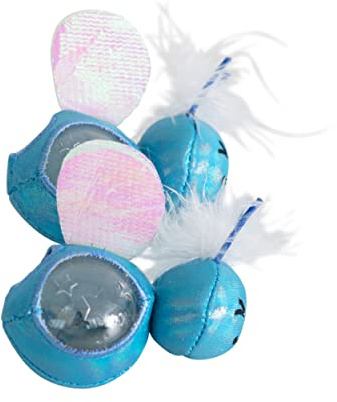 Petstages Firefly Treat Stuffer - Kattleksak - Glow-In-The-Dark - 2-pack