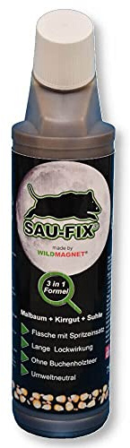 SAU-FIX Speziallockmittel 750ml Schräghalsflasche Schwarzwild Wildlockmittel