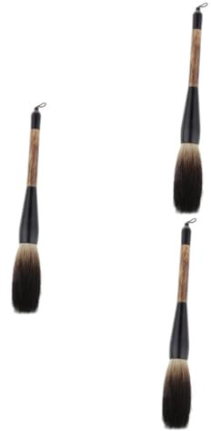 VILLCASE 3stücke Goat Hair Pinsel Für Chinesische Kalligraphie Großer Zeichenpinsel Für Regelmäßige Für Künstler Und Kalligraphie- Zufällige Farben