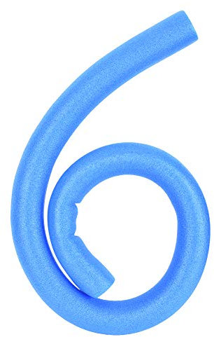 Baxnore Schwimmbadnudel, EPE-Schaumstoffstab, leichte Schaumstoff-Schwimmnudel, Multifunktions-Schwimmunterstützungs-Schwimmnudel für Wassersport (Blau)