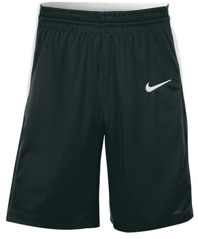 Nike Herren Basketball Shorts, schwarz/weiß, M