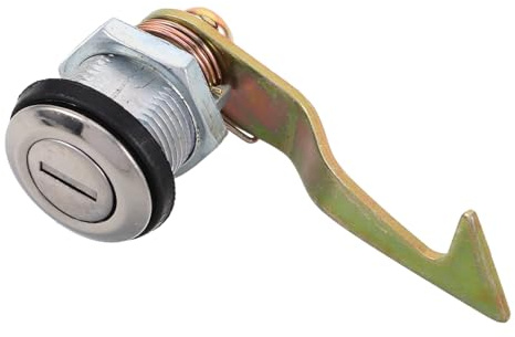 GLEAVI Cerradura De Trunk Metálica para Scooter Eléctrico y Motocicletas Seguridad Antirrobo Instalación Compatible Baúles De Moto y Scooter