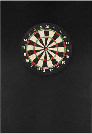 Dartboard Wall Protector - Hochleistungsschwarzer Rückzug | Abnehmbares Dart -Board -Surround Für Erwachsene Home Office Garage Und Klassenzimmer, Wandschutzschild, Um Schäden Durch Verpasste Würfe 23