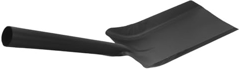 Toyvian Pelle de Jardin Multifonction en Acier Inoxydable Noire, Facile à Utiliser et Solide, Jardinage à Domicile Transplanting