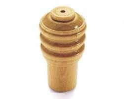 WOODEN ACORN FOR PULL CORDS (3 x WOOD ACORN)