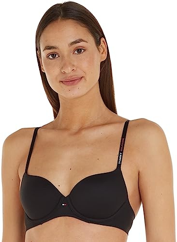 Tommy Hilfiger Damen BH mit Bügel, Schwarz (Black), 75A