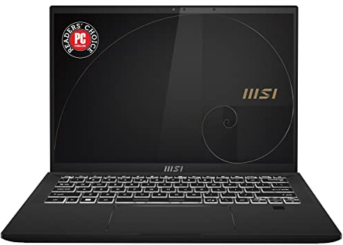 MSI Summit E14 Flip EVO 14.0 QHD+ Touch Ultra Thin 2-in-1 Business Laptop: Intel Core i7-1260P IRIS Xe 32GB LPDDR5 1TB NVMe SSD, 360° Flip, Thunderbolt 4, Pen, Win 11 Pro: Ink Black A12MT-015