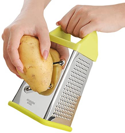 delr 10 cortador de verduras manual de instrucciones – Rallador de carbón multiusos | Rallador de cajas de accesorios de cocina para queso, patatas y zanahorias