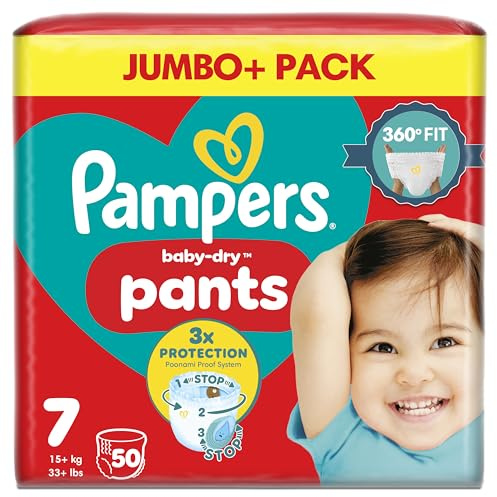Pampers Baby-Dry Windeln, Größe 7
