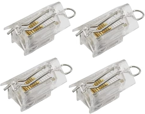 predolo 4 Pieces Cord Lock Mechanism Venetian Blind Cord Locks for Office Bathroom