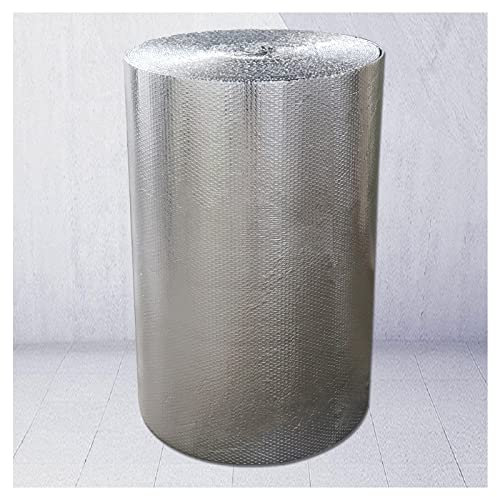 Isolierfolie Dämmfolie Heizkörper-Isolierfolie, reflektierende Doppel-Aluminium-Luftpolster-Isolierfolie, Dach-, Dachboden-Raum-Isolierfolie, Schuppen-Wand-Fenster-Garage-wasserdichte Dampfsperre