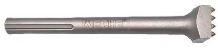 WERHE SDS-Max Stockermeißel, 16 Zähne, 200 mm, für Beton, Stein und Granit | Gehärteter Stahl, SDS-Max Aufnahme 18 mm, 0,5 kg, kompatibel mit gängigen Bohrhämmern, für Renovierung und Bauarbeiten